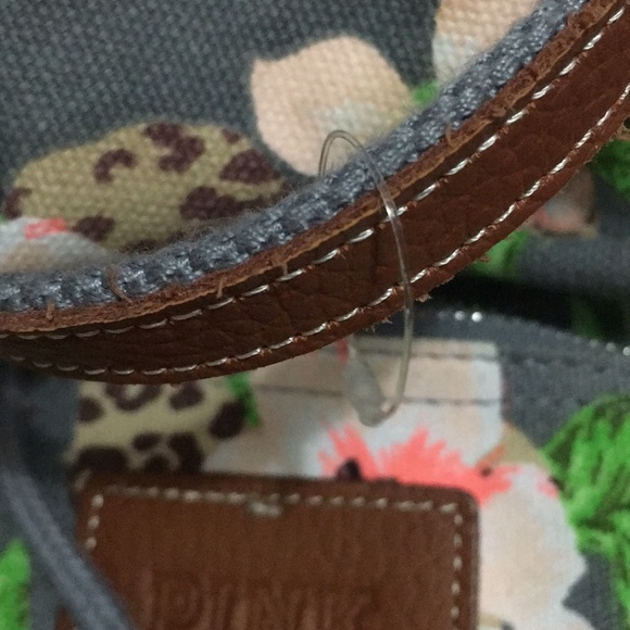 Victoria's Secret Tropical Cotton Canvas Backpack - Picture 7 of 7